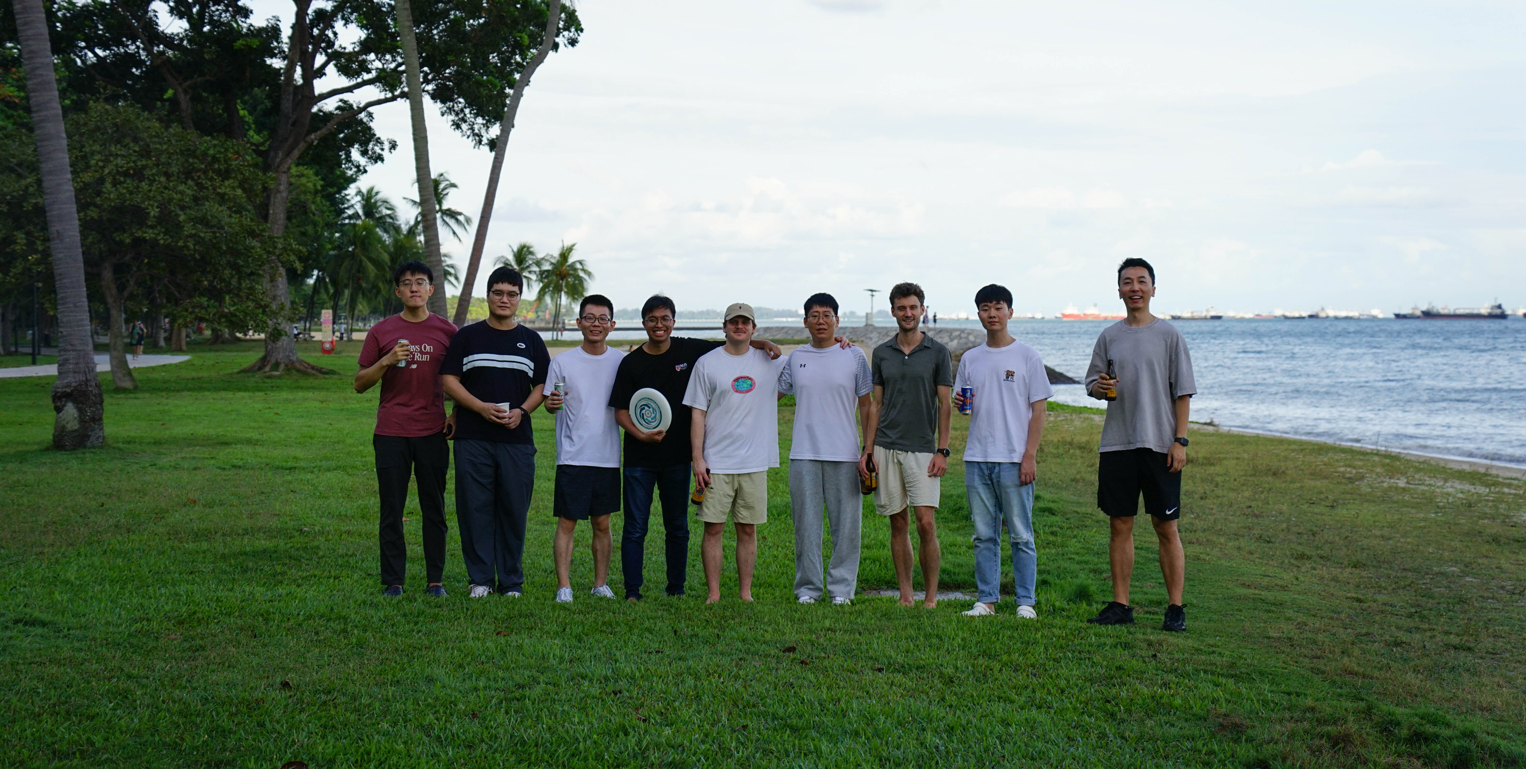BIOR group photo at East Coast Park in March 2025